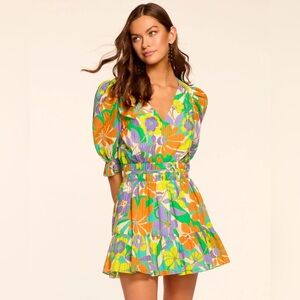 NEW Ramy Brook Retro Susan Dress - Retro Garden